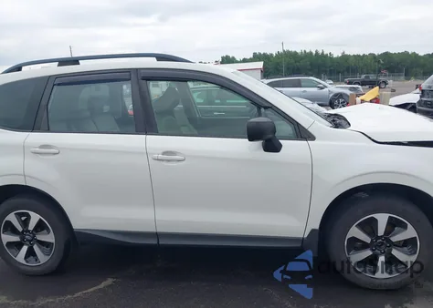 2018 Subaru Forester 2.5I z USA, uszkodzony, nr VIN JF2SJABC6JH402595